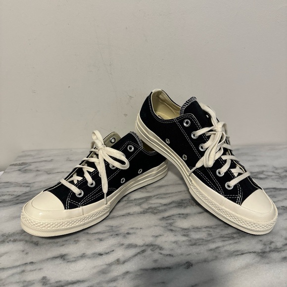 Comme Des Garcons PLAY
x Converse Unisex Chuck Taylor Lace Up Sneakers M7 W9 NEW - Picture 3 of 14